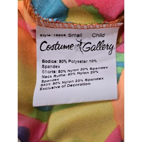 Costume Gallery Vibrant Pink 2 Tiered Tutu Skort Dress Sleeveless Dance Outfit - Picture 3 of 10